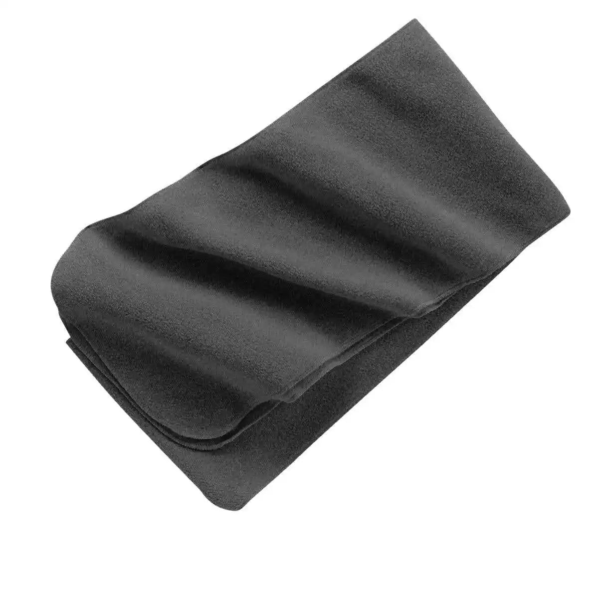 Port Authority Fs03 Extra Long Fleece Scarf Midnight Heather Dark Gray / one Size Fits Most