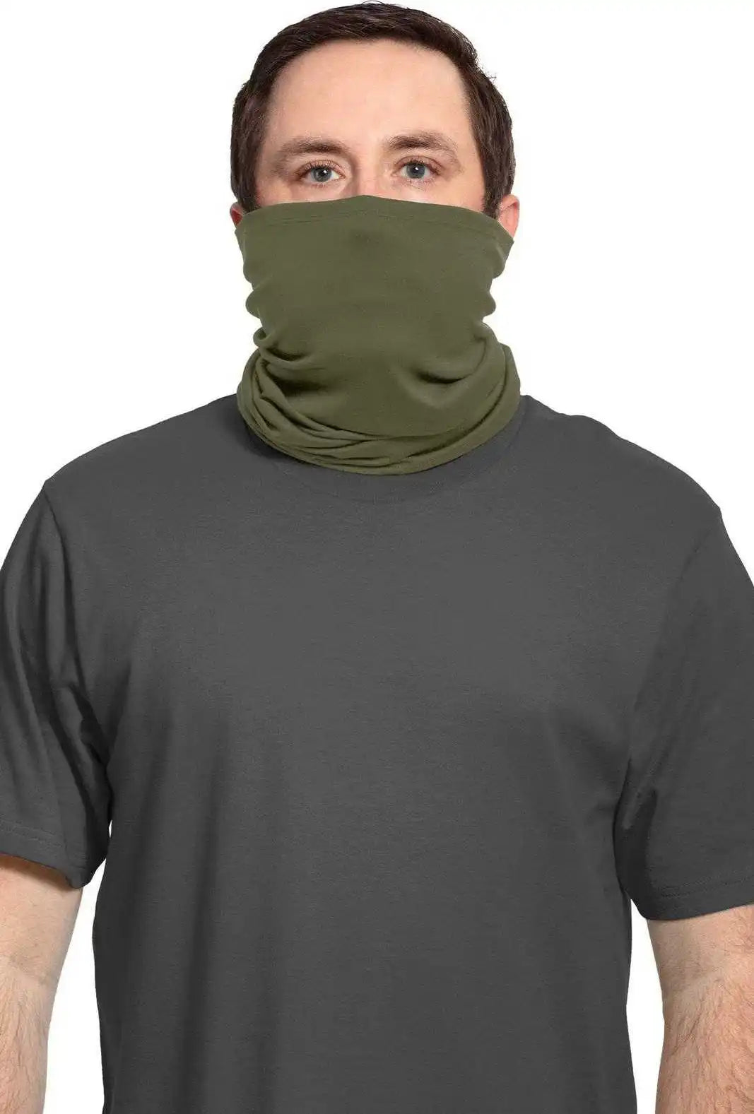 Port Authority G100 Stretch Performance Gaiter - Olive Drab Green - Osfm