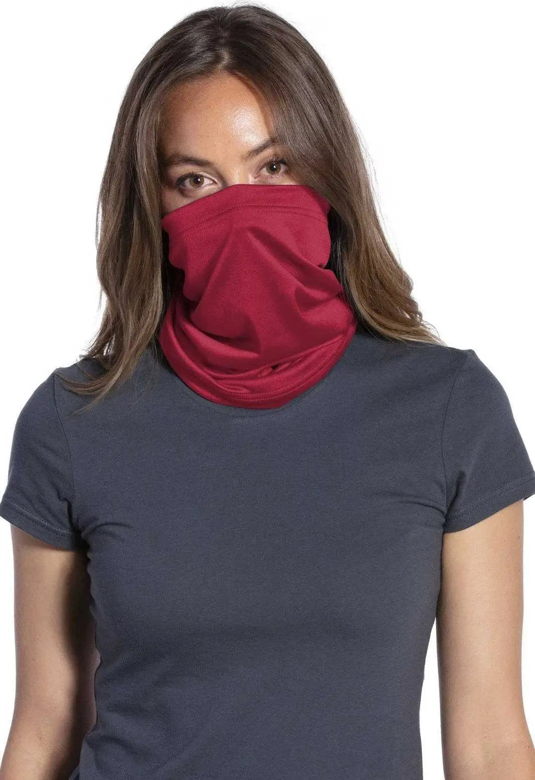 Port Authority G100 Stretch Performance Gaiter - Red - Osfm