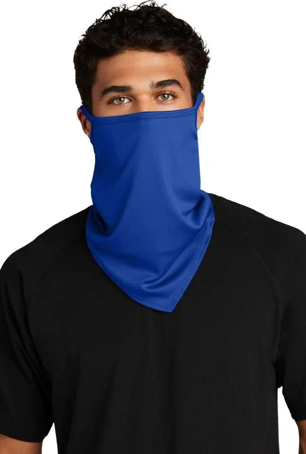 Port Authority G103 Ear Loop Gaiter Mask - True Royal - Adult Osfm