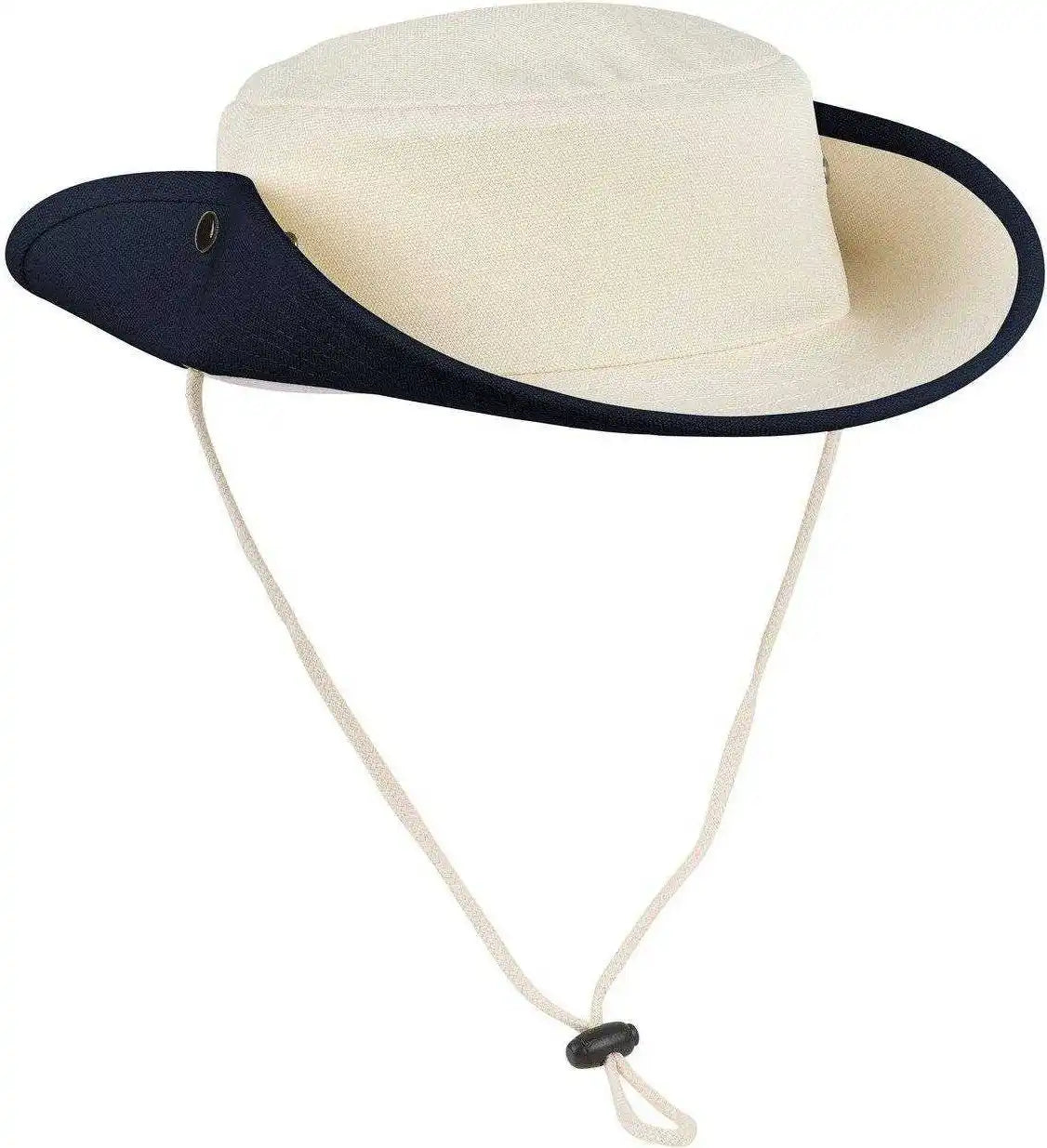 Port Authority Hcf Outback Hat - Canvas Navy - White / Osfm