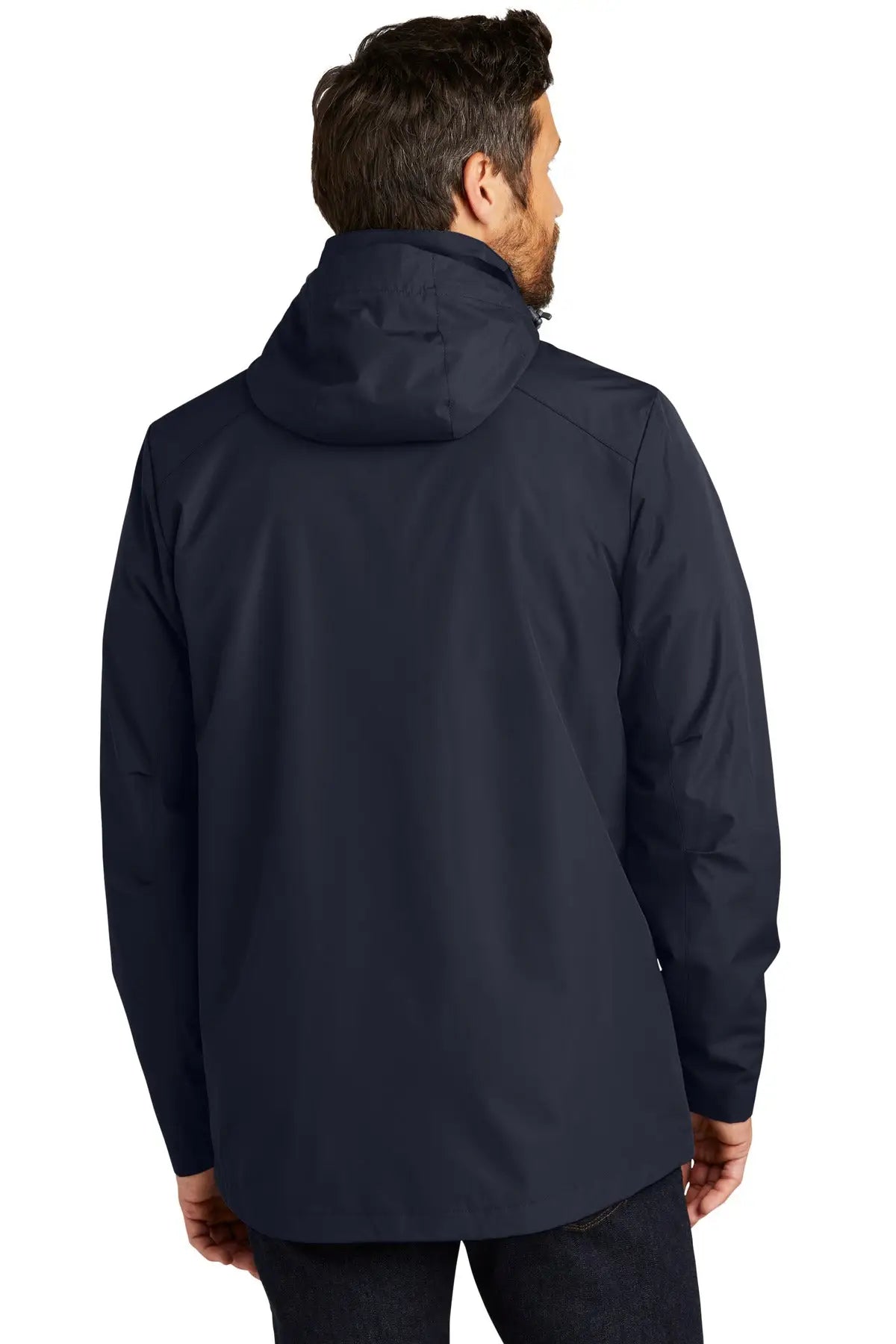 Port Authority J123 All-weather 3-in-1 Jacket - River Blue Navy