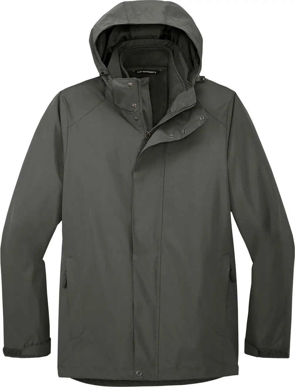 Port Authority J123 All-weather 3-in-1 Jacket - Storm Gray