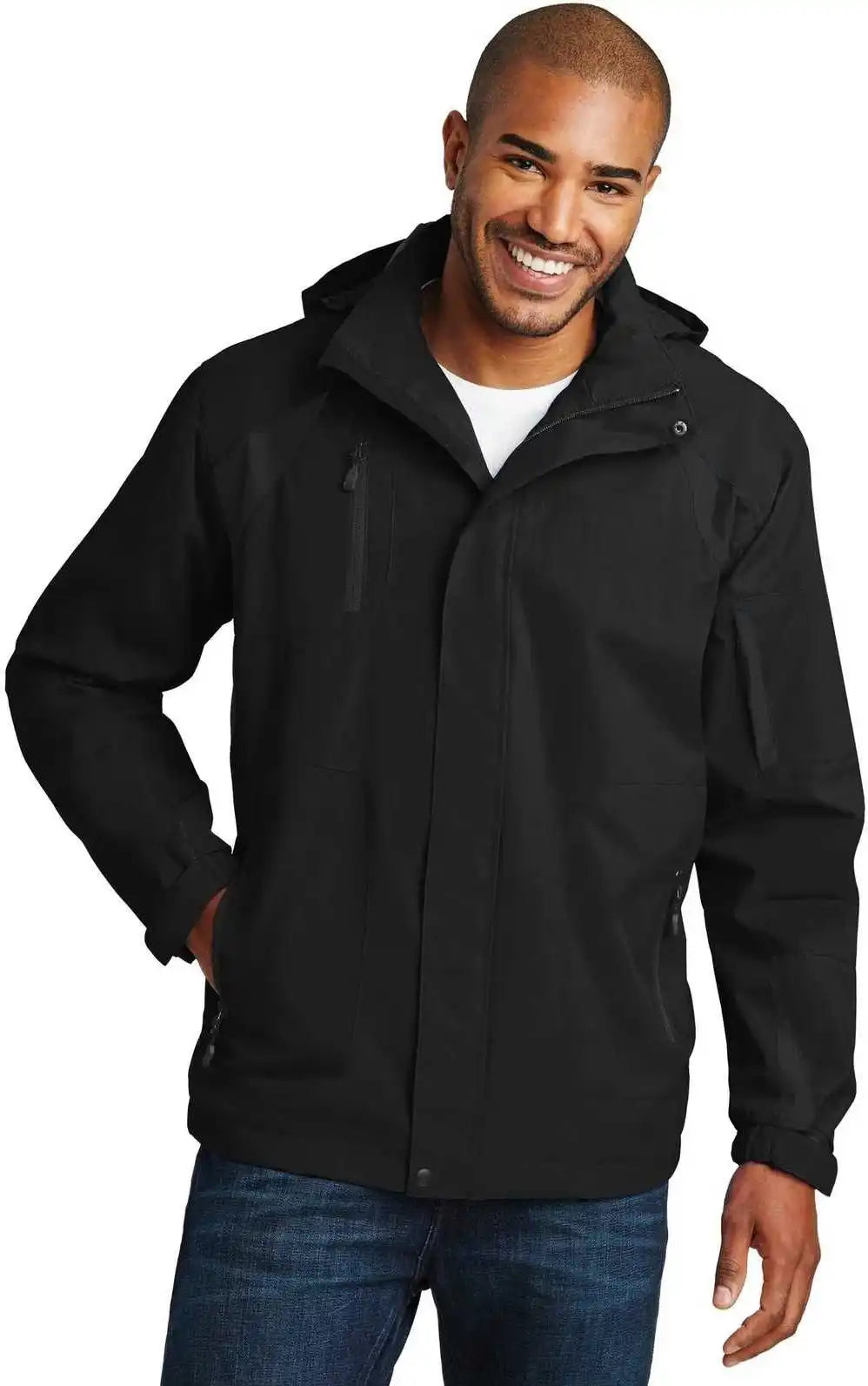 Port Authority J304 All-season Ii Jacket - Black
