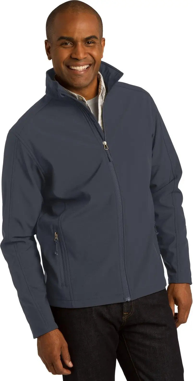 Port Authority J317 Core Soft Shell Jacket - Battleship Gray