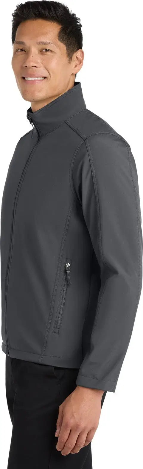 Port Authority J317 Core Soft Shell Jacket - Battleship Gray
