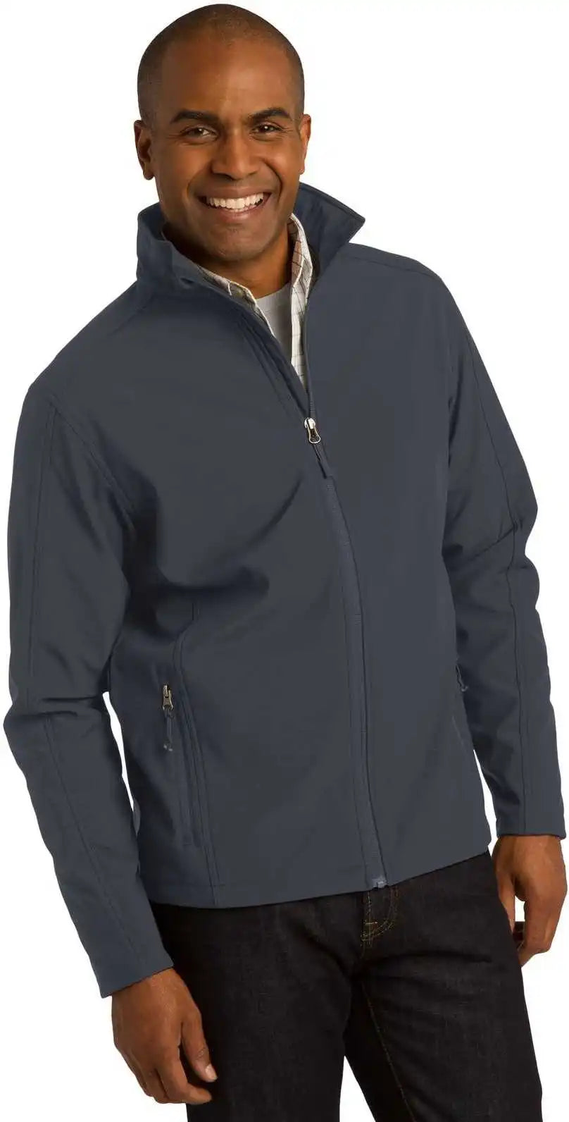 Port Authority J317 Core Soft Shell Jacket - Battleship Gray