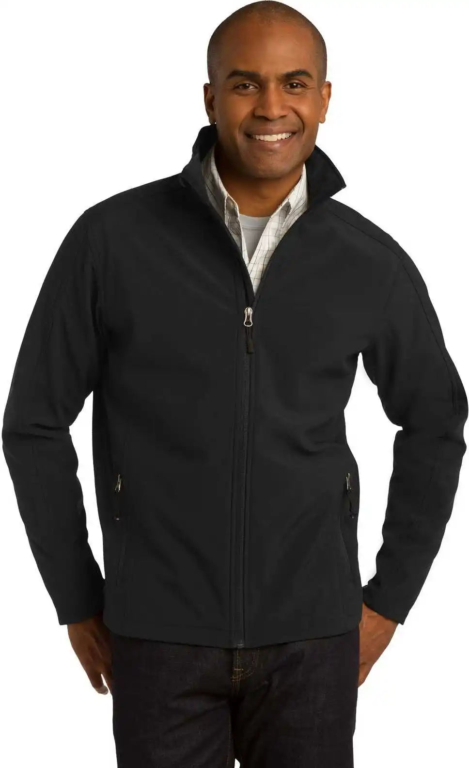 Port Authority J317 Core Soft Shell Jacket - Black