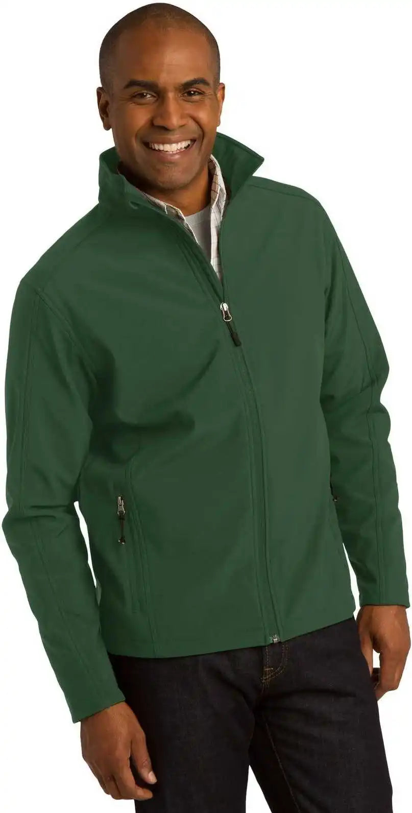 Port Authority J317 Core Soft Shell Jacket - Forest Green