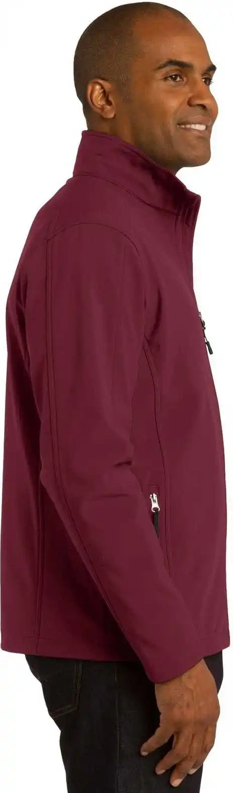 Port Authority J317 Core Soft Shell Jacket - Maroon