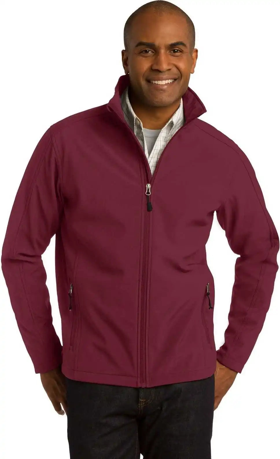 Port Authority J317 Core Soft Shell Jacket - Maroon