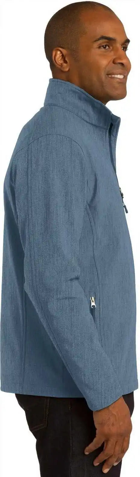 Port Authority J317 Core Soft Shell Jacket - Navy Heather