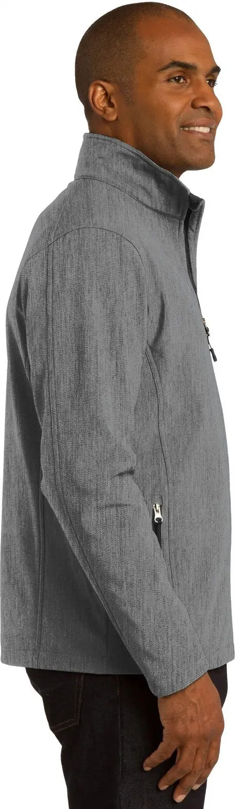 Port Authority J317 Core Soft Shell Jacket - Pearl Gray Heather