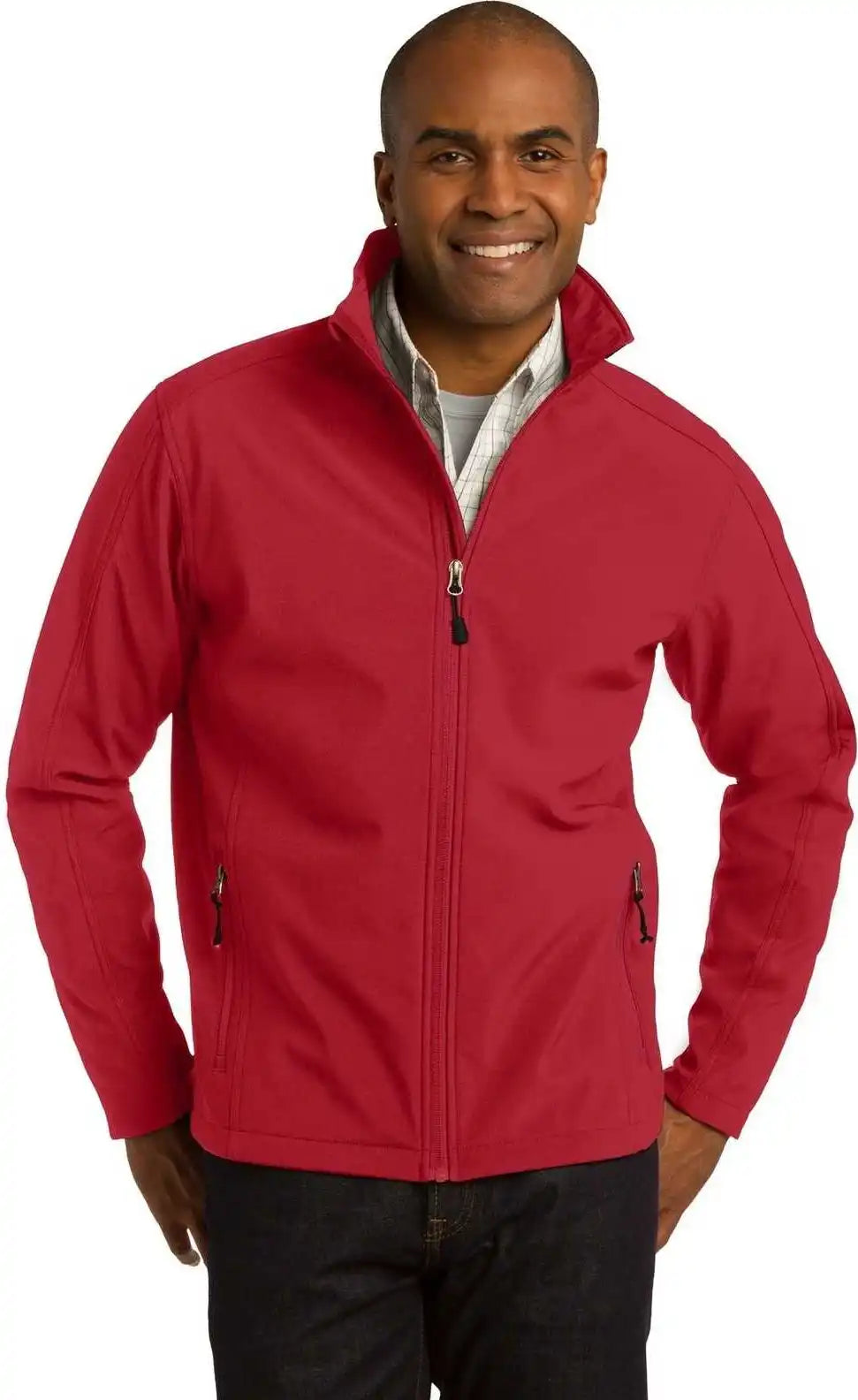 Port Authority J317 Core Soft Shell Jacket Rich Red