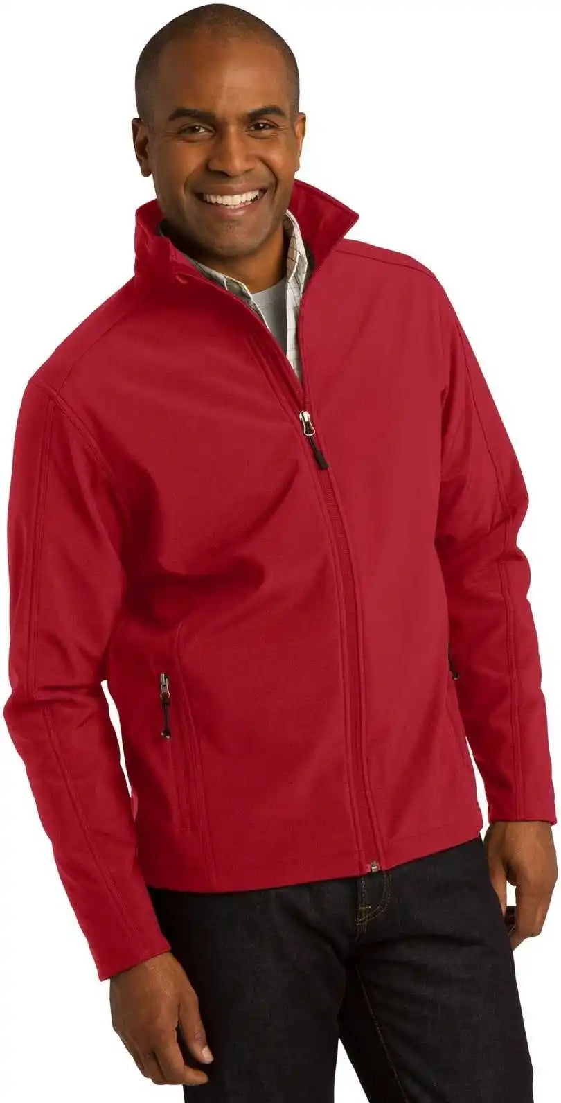 Port Authority J317 Core Soft Shell Jacket Rich Red