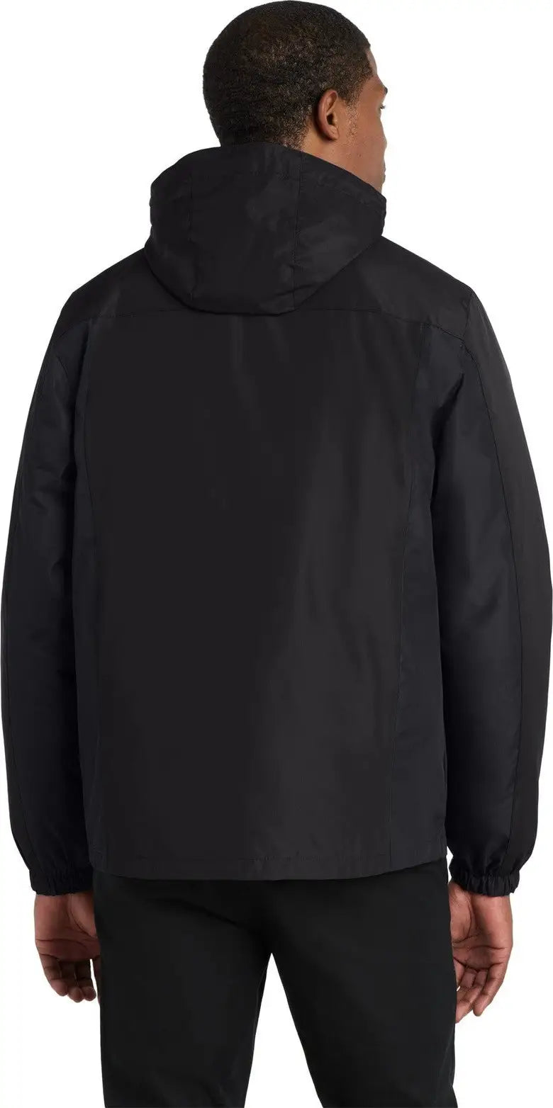 Port Authority J321 Colorblock 3-in-1 Jacket - Black Magnet