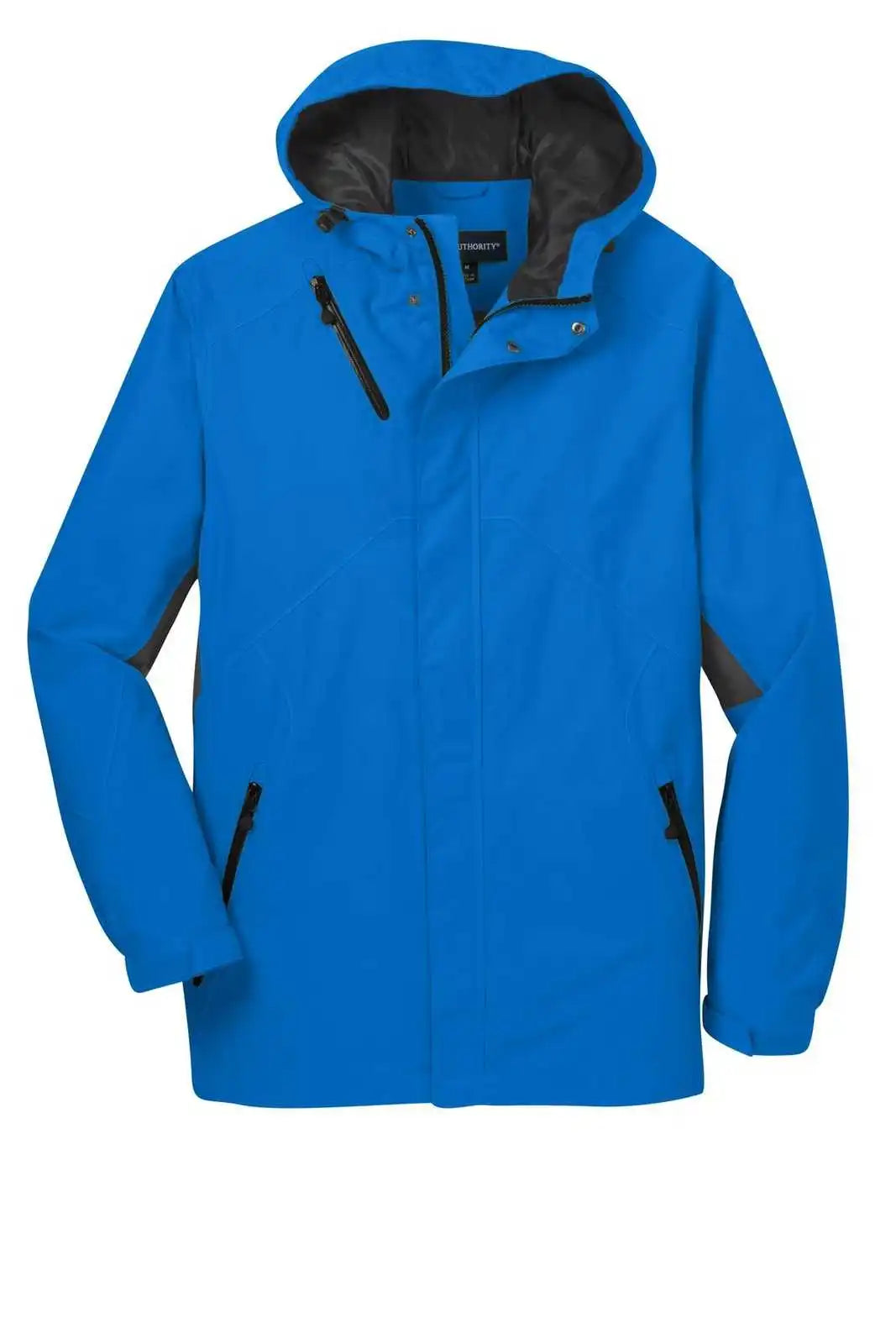 Port Authority J322 Cascade Waterproof Jacket - Imperial Blue Black