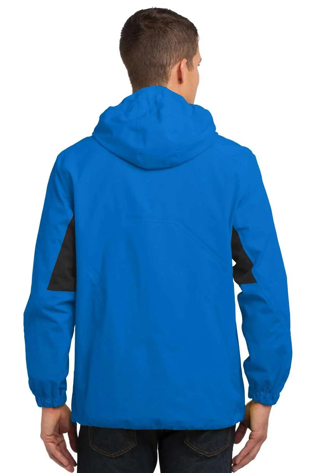 Port Authority J322 Cascade Waterproof Jacket - Imperial Blue Black