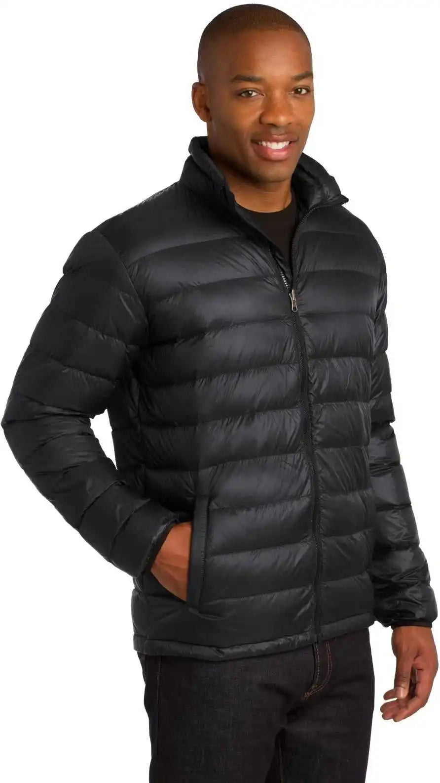 Port Authority J323 Down Jacket Black