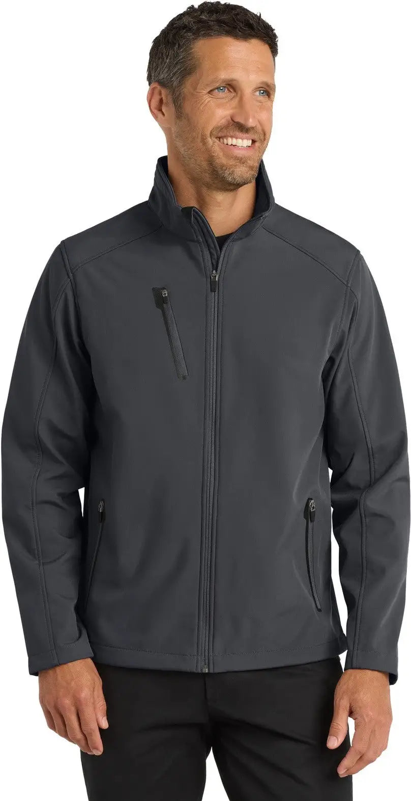 Port Authority J324 Welded Soft Shell Jacket - Battleship Gray