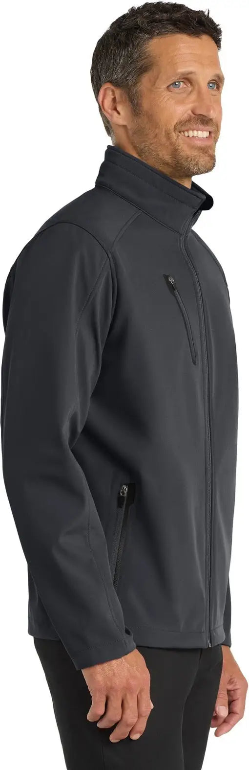 Port Authority J324 Welded Soft Shell Jacket - Battleship Gray