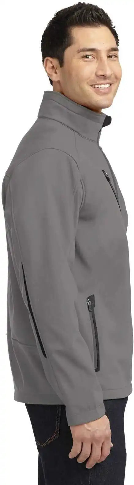 Port Authority J324 Welded Soft Shell Jacket - Deep Smoke