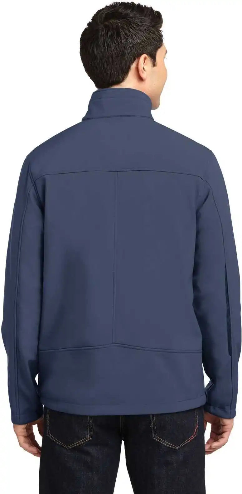 Port Authority J324 Welded Soft Shell Jacket Dress Blue Navy