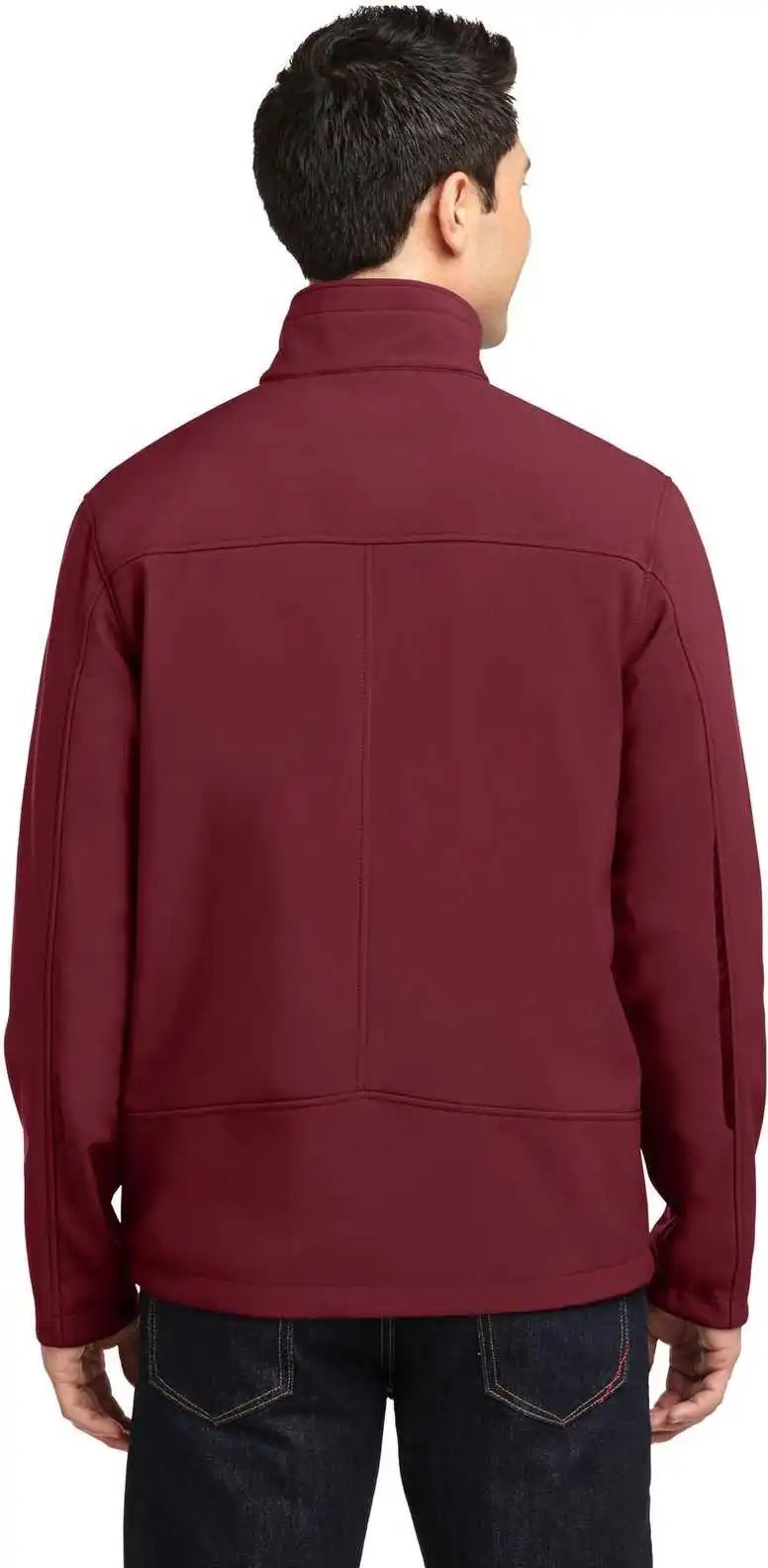 Port Authority J324 Welded Soft Shell Jacket Garnet