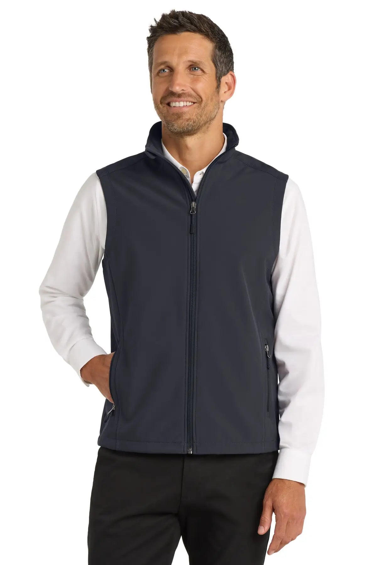Port Authority J325 Core Soft Shell Vest - Battleship Gray