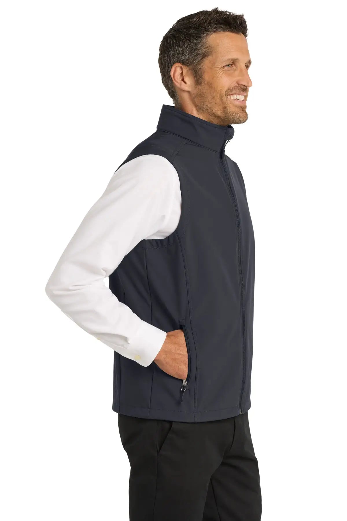 Port Authority J325 Core Soft Shell Vest - Battleship Gray
