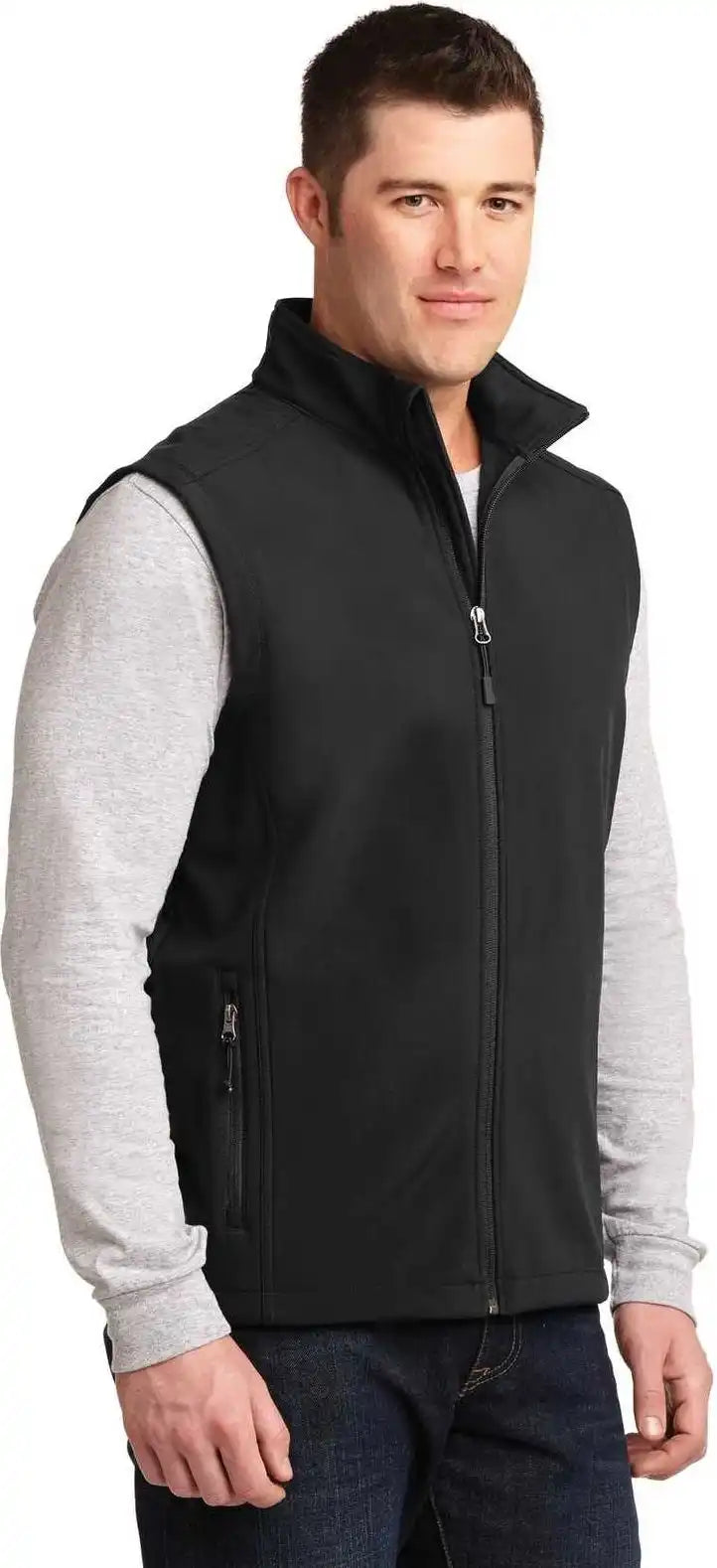 Port Authority J325 Core Soft Shell Vest - Black