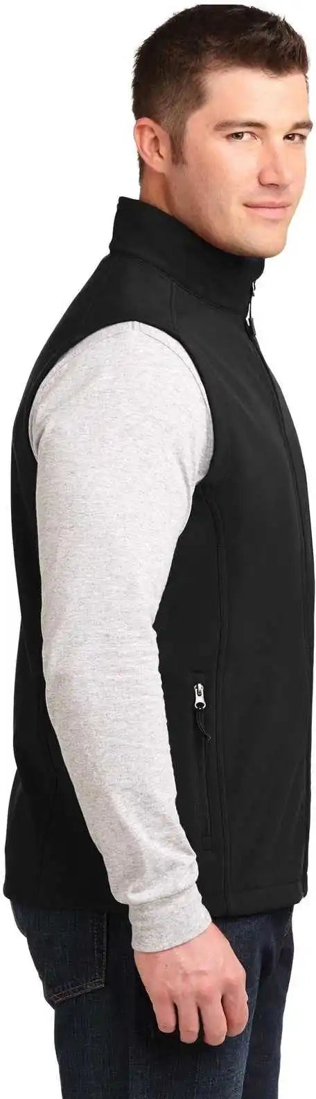 Port Authority J325 Core Soft Shell Vest - Black