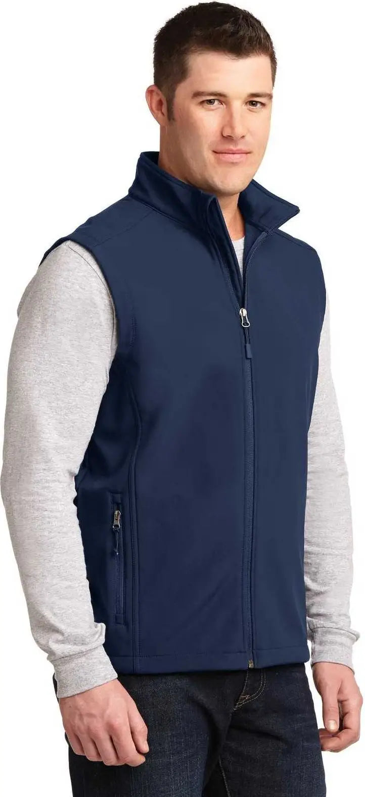 Core Soft Shell Vest Navy - HIT a Double