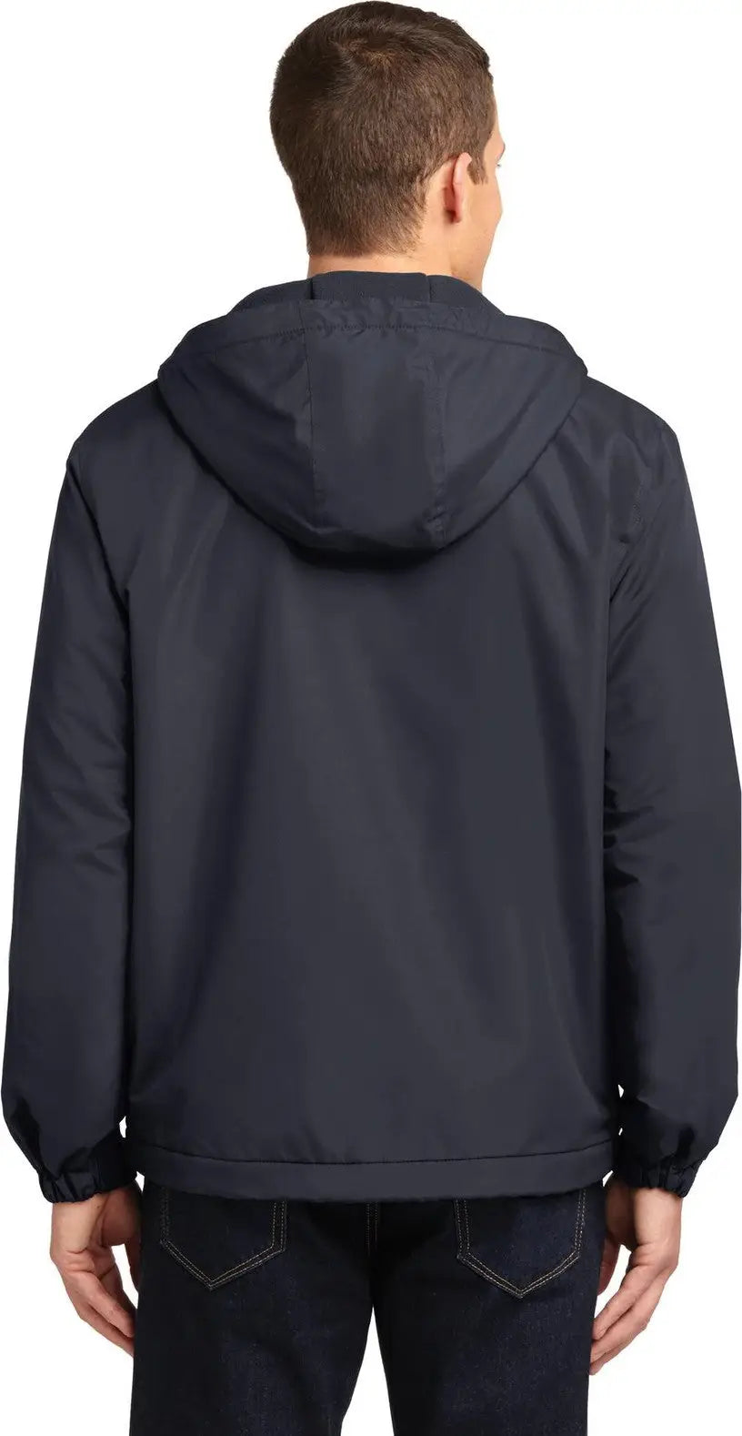 Port Authority J327 Hooded Charger Jacket - Battleship Gray