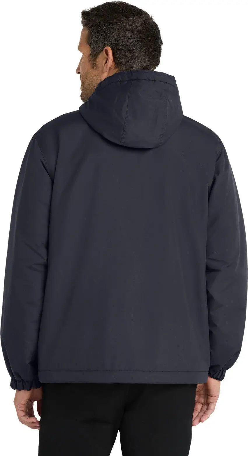 Port Authority J327 Hooded Charger Jacket - Battleship Gray