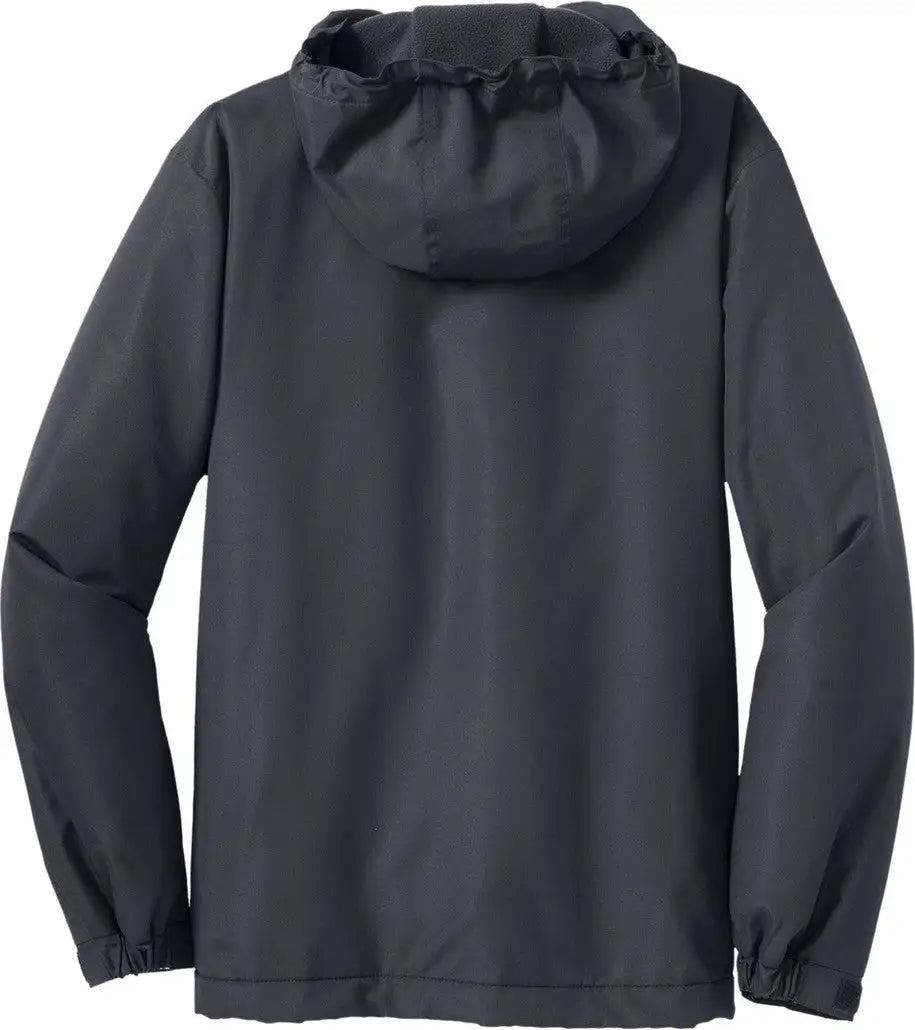 Port Authority J327 Hooded Charger Jacket - Battleship Gray
