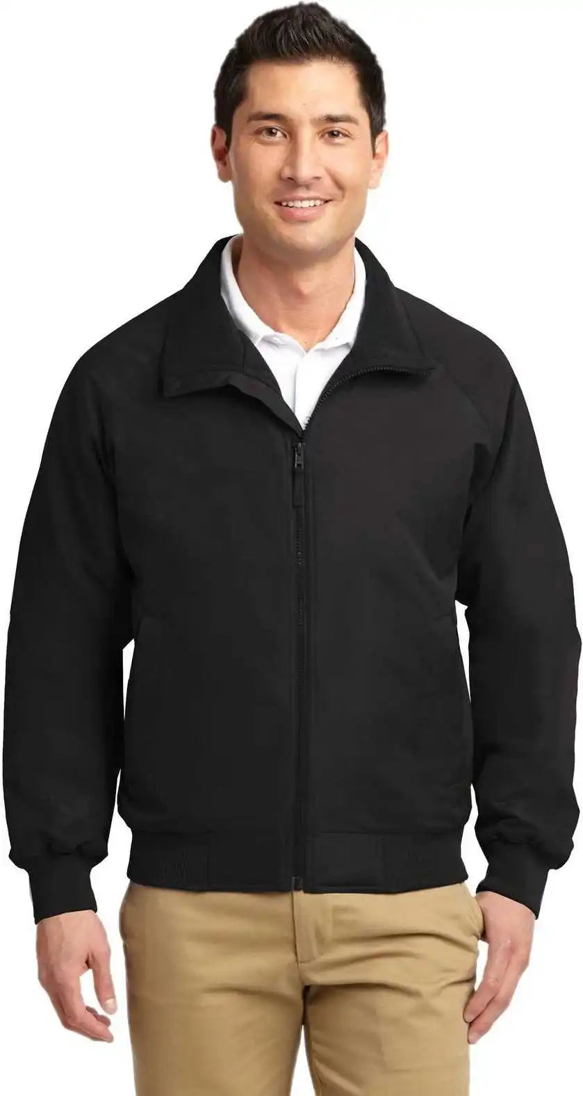 Port Authority J328 Charger Jacket True Black