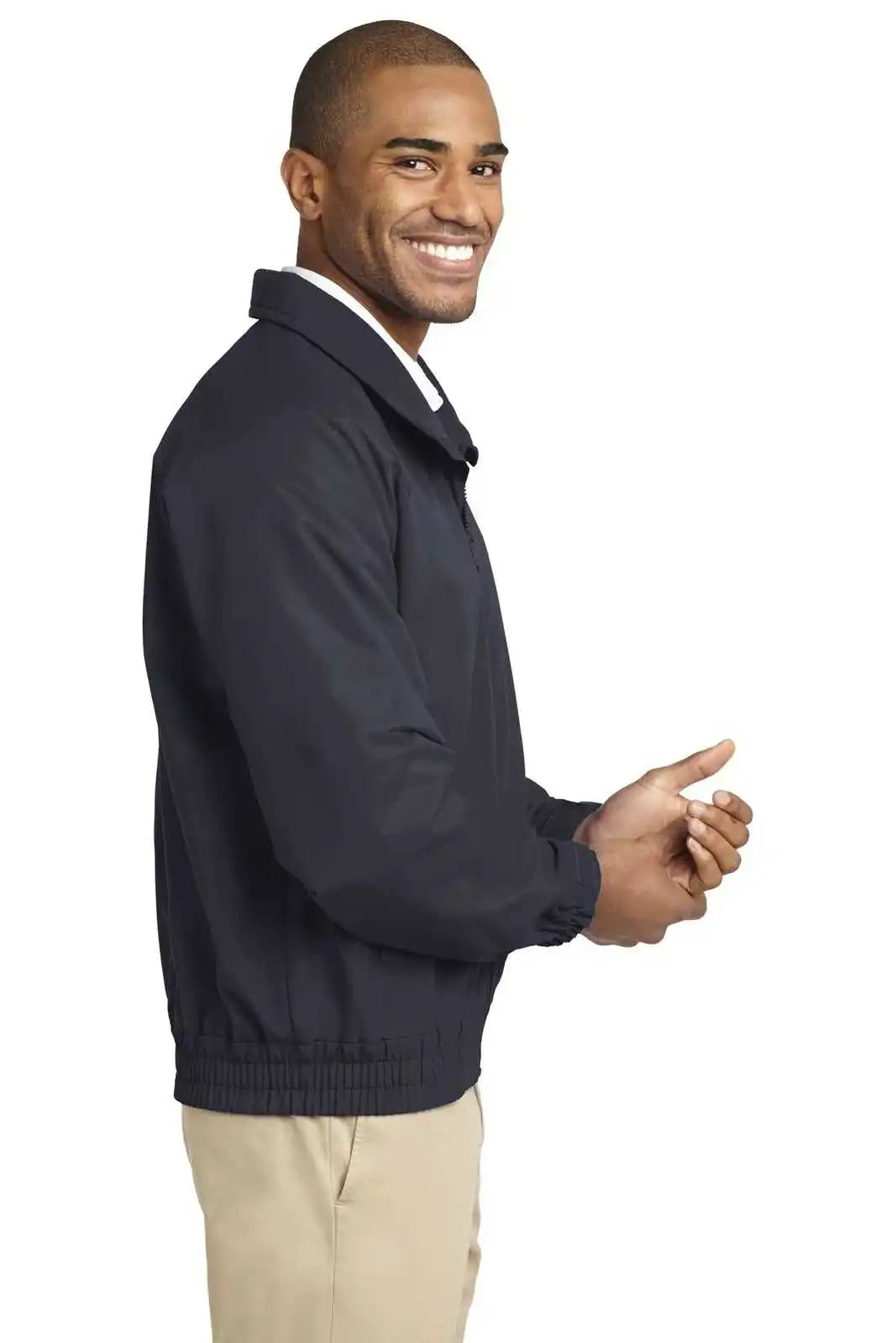 Port Authority J329 Lightweight Charger Jacket - Battleship Gray