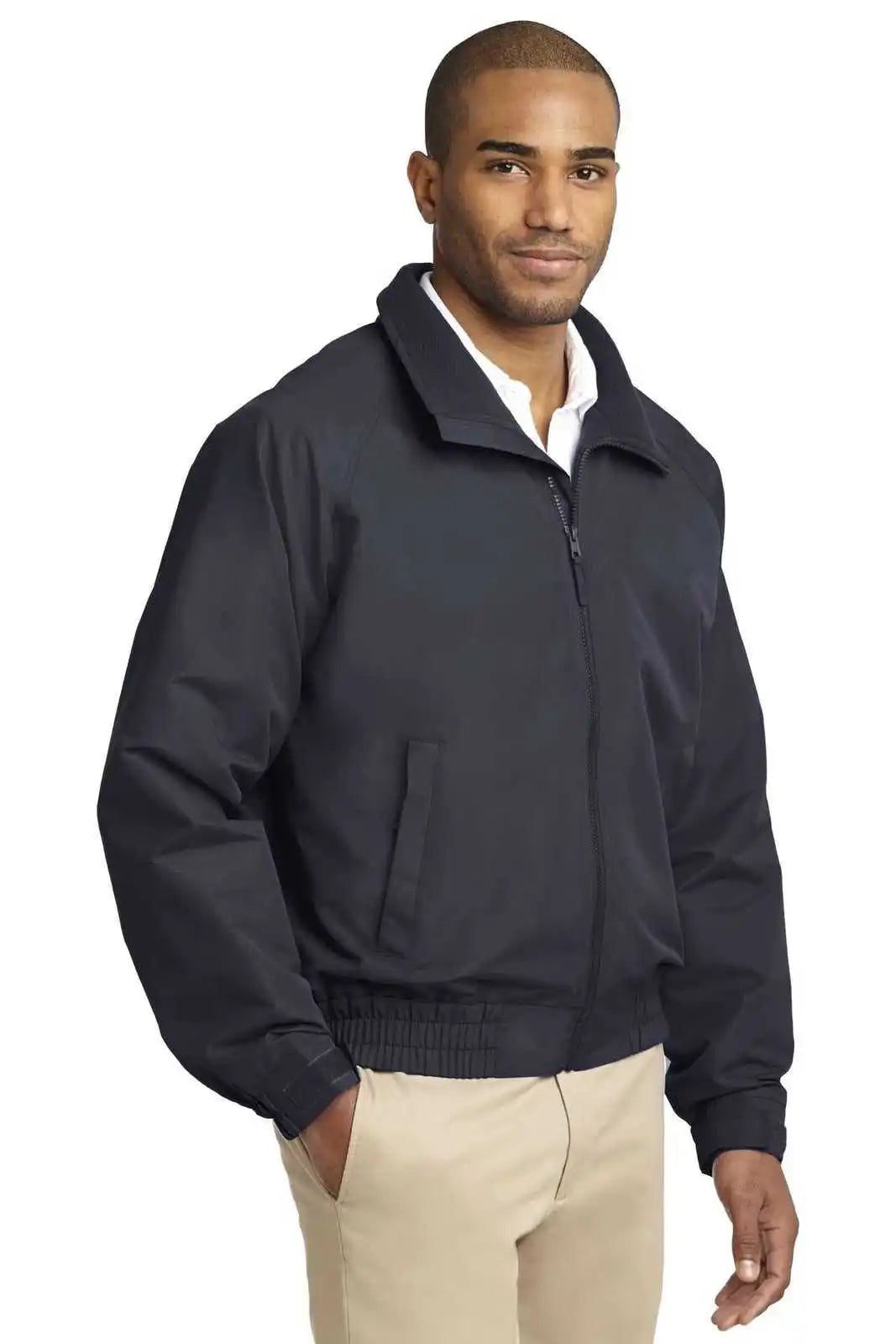 Port Authority J329 Lightweight Charger Jacket - Battleship Gray