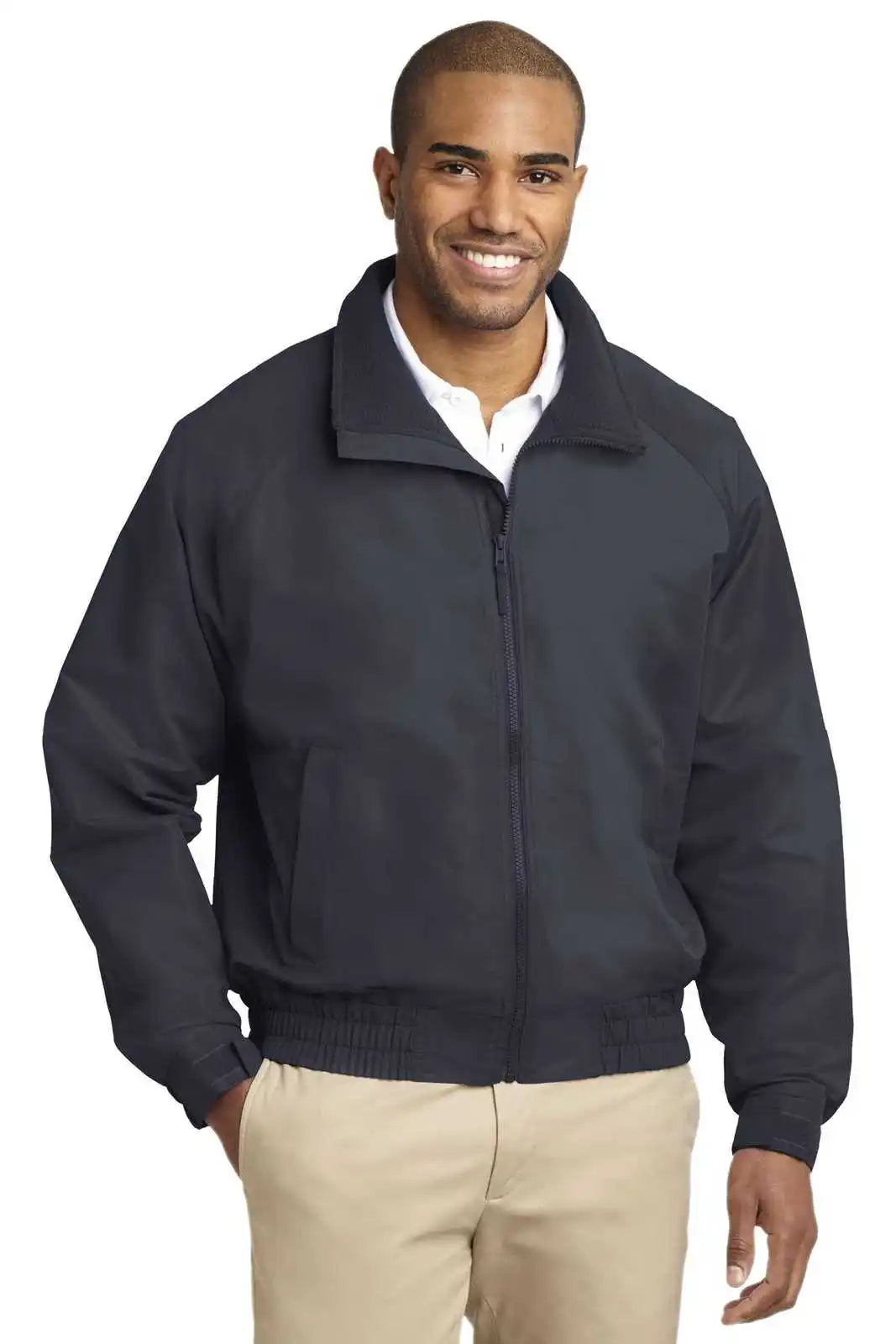 Port Authority J329 Lightweight Charger Jacket - Battleship Gray