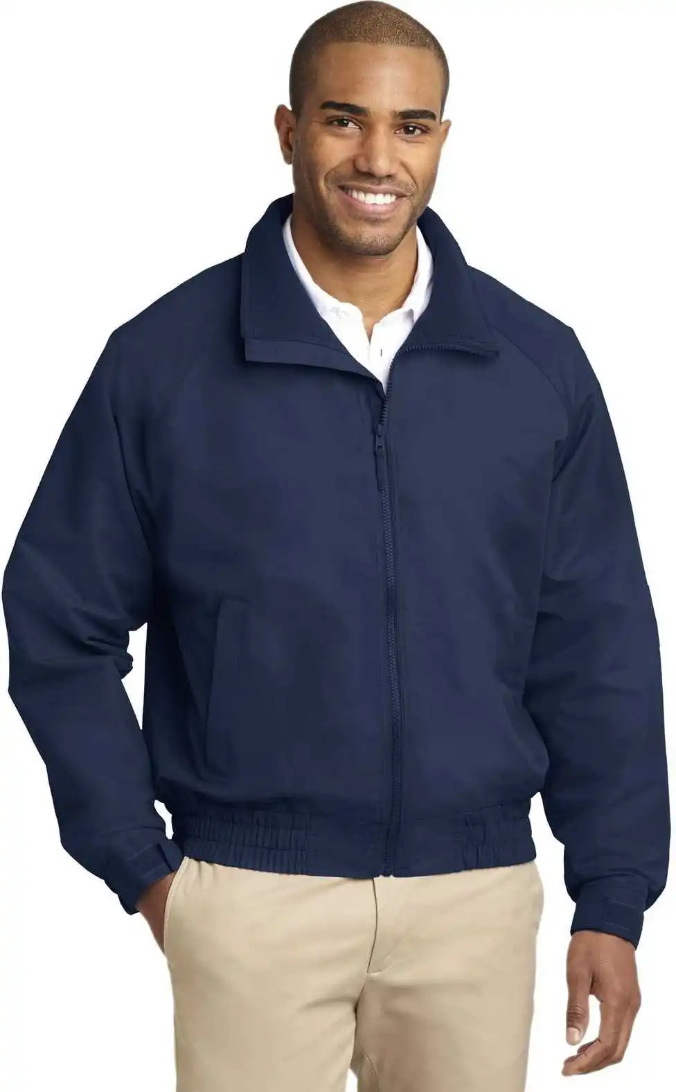 Port Authority J329 Lightweight Charger Jacket True Navy