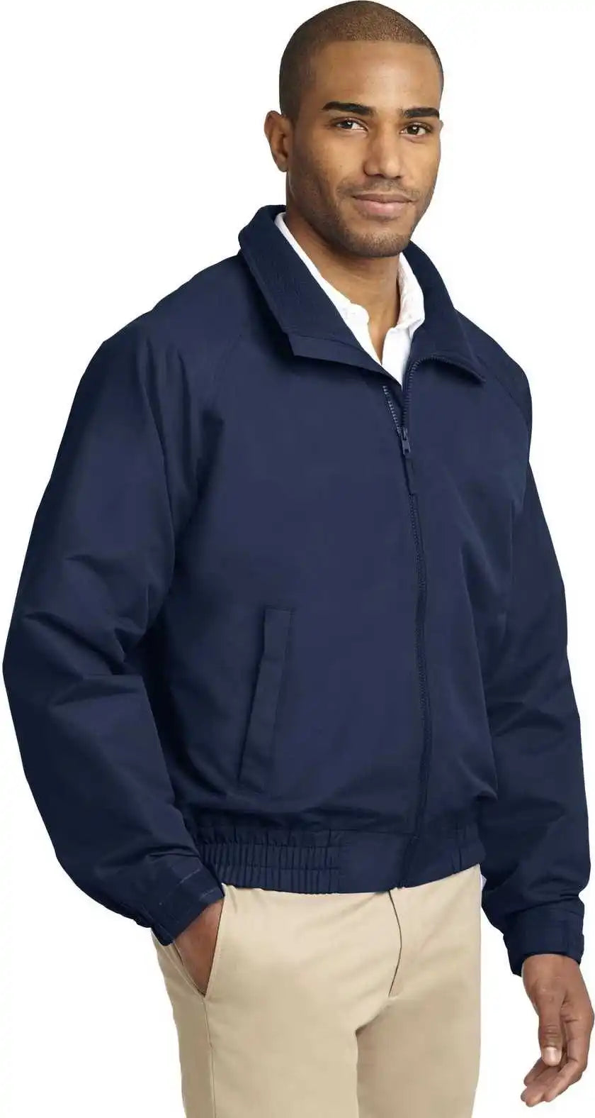 Port Authority J329 Lightweight Charger Jacket True Navy
