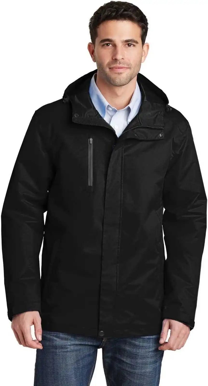 Port Authority J331 All-conditions Jacket - Black