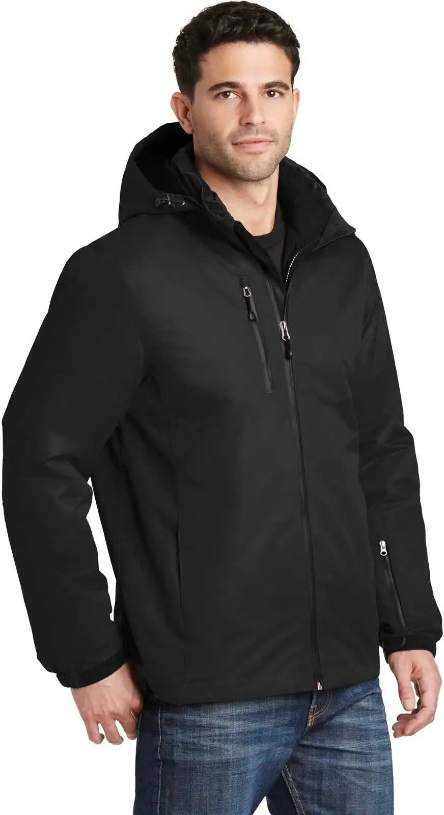 Port Authority J332 Vortex Waterproof 3-in-1 Jacket - Black