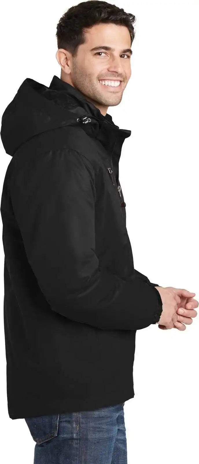 Port Authority J332 Vortex Waterproof 3-in-1 Jacket - Black