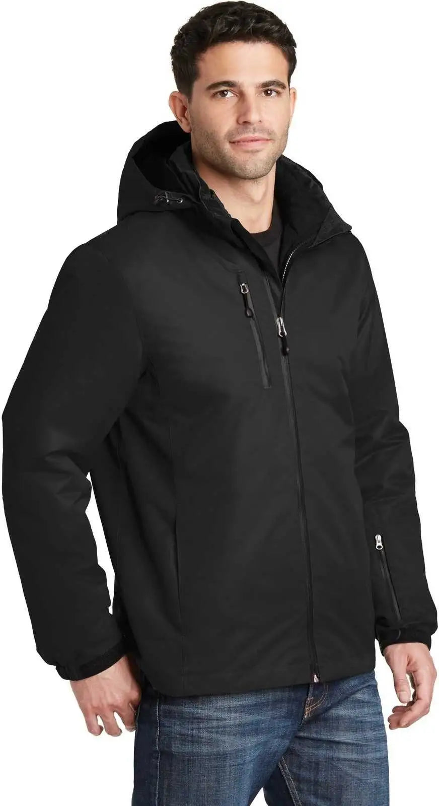 Port Authority J332 Vortex Waterproof 3-in-1 Jacket - Black