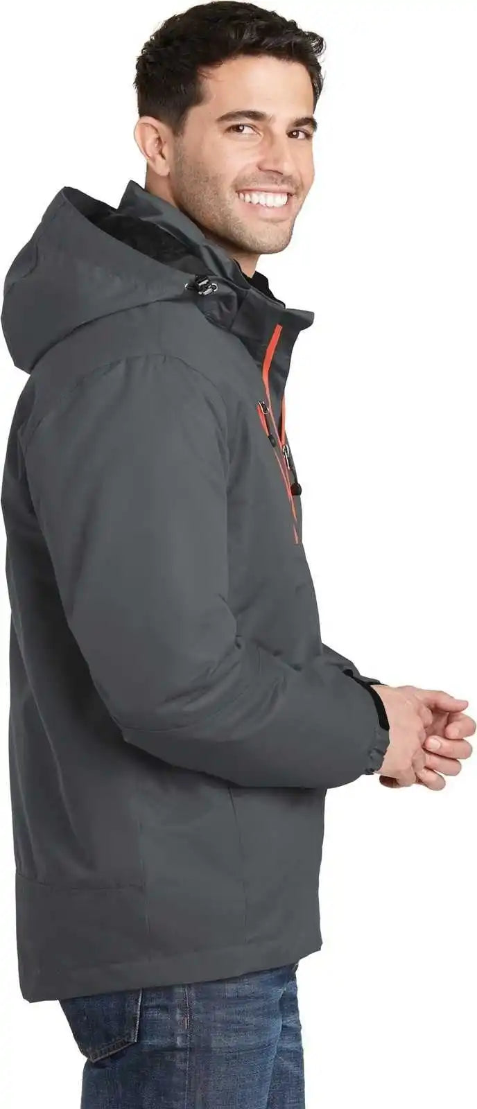 Port Authority J332 Vortex Waterproof 3-in-1 Jacket - Magnet Orange