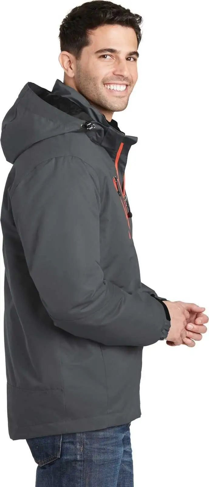 Port Authority J332 Vortex Waterproof 3-in-1 Jacket - Magnet Orange
