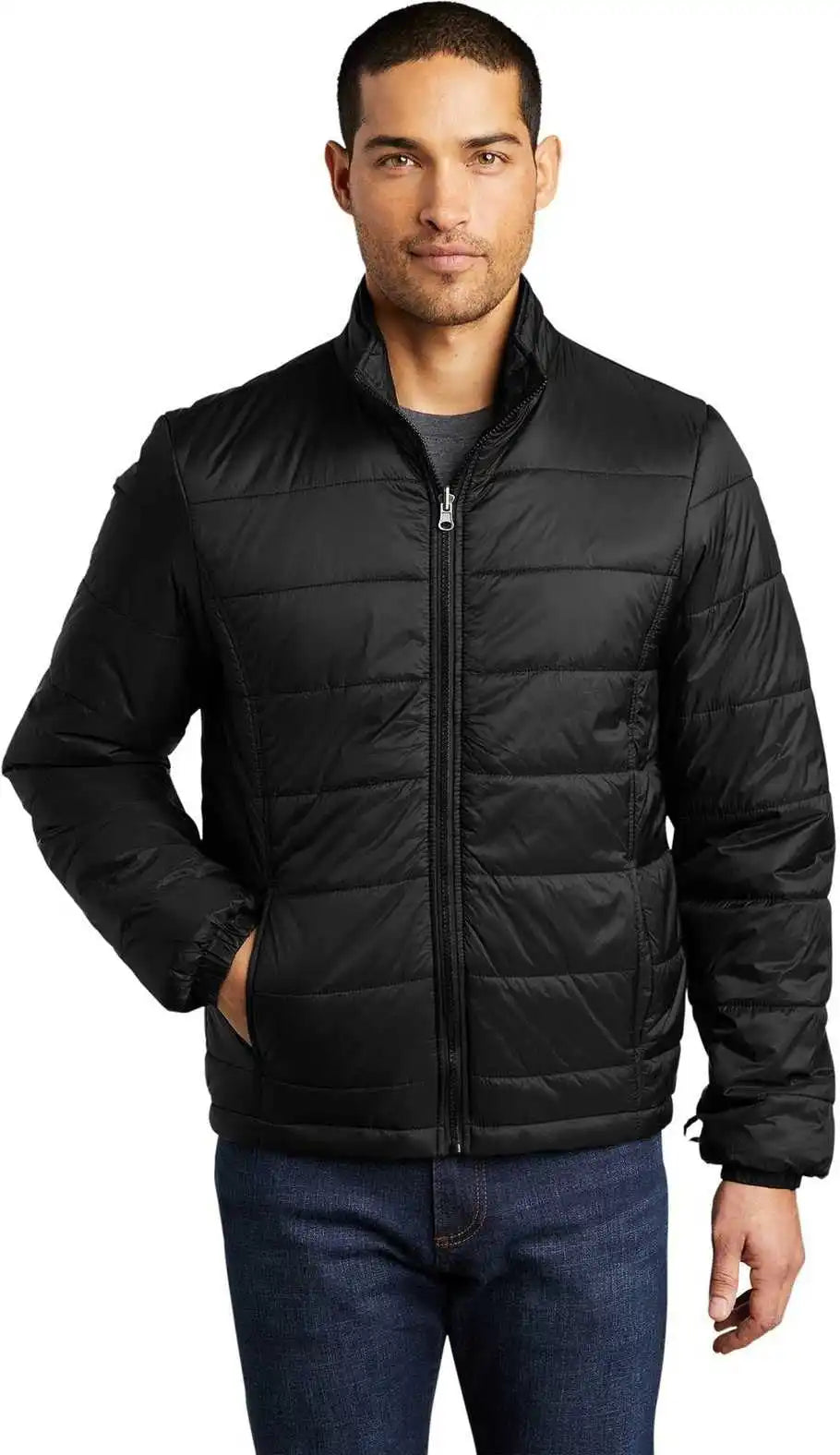 Port Authority J332 Vortex Waterproof 3-in-1 Jacket - Rich Red Black