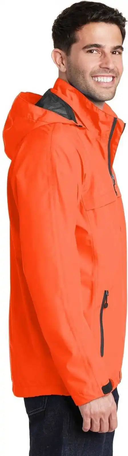 Port Authority J333 Torrent Waterproof Jacket Orange Crush
